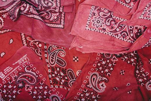 Các mẫu khăn bandana trong quá khứ